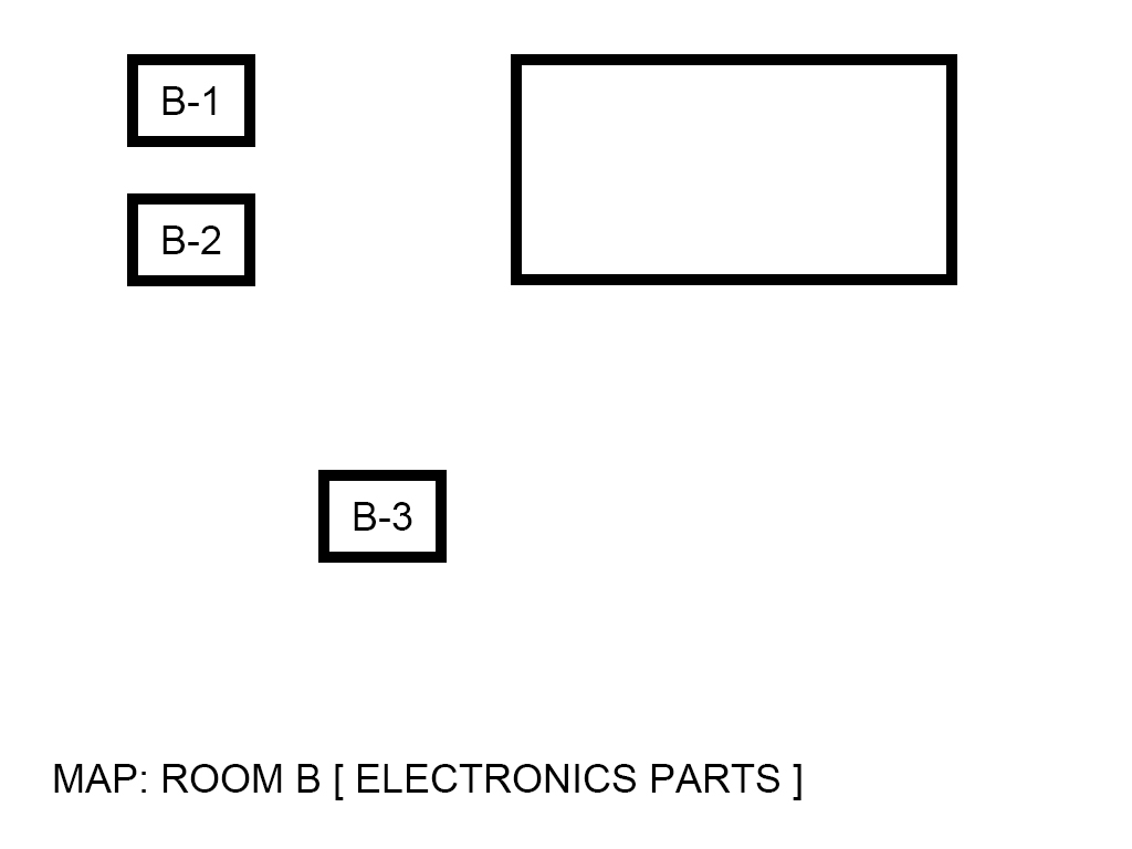 image :map, Room B1-B3