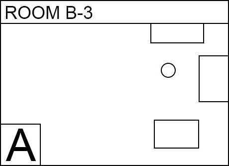 image :map, electronic parts Room B3