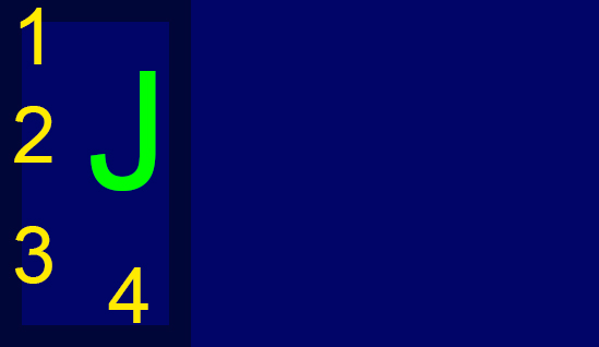 Image, map(blue color). Room J,K,L. Delivery Service(1/3)